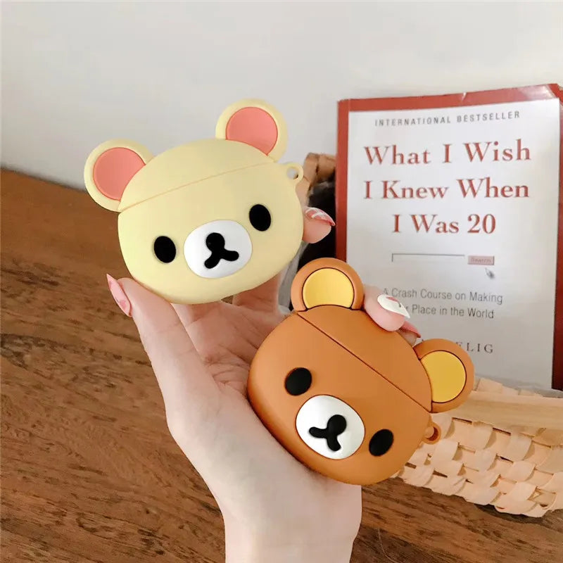 可愛卡通矽膠保護套適用於 AirPods Pro 2 保護套適用於 Airpods Pro 3