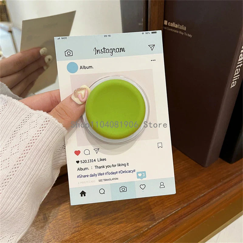 Cute Silicone Round For Magsafe Magnetic Phone Griptok