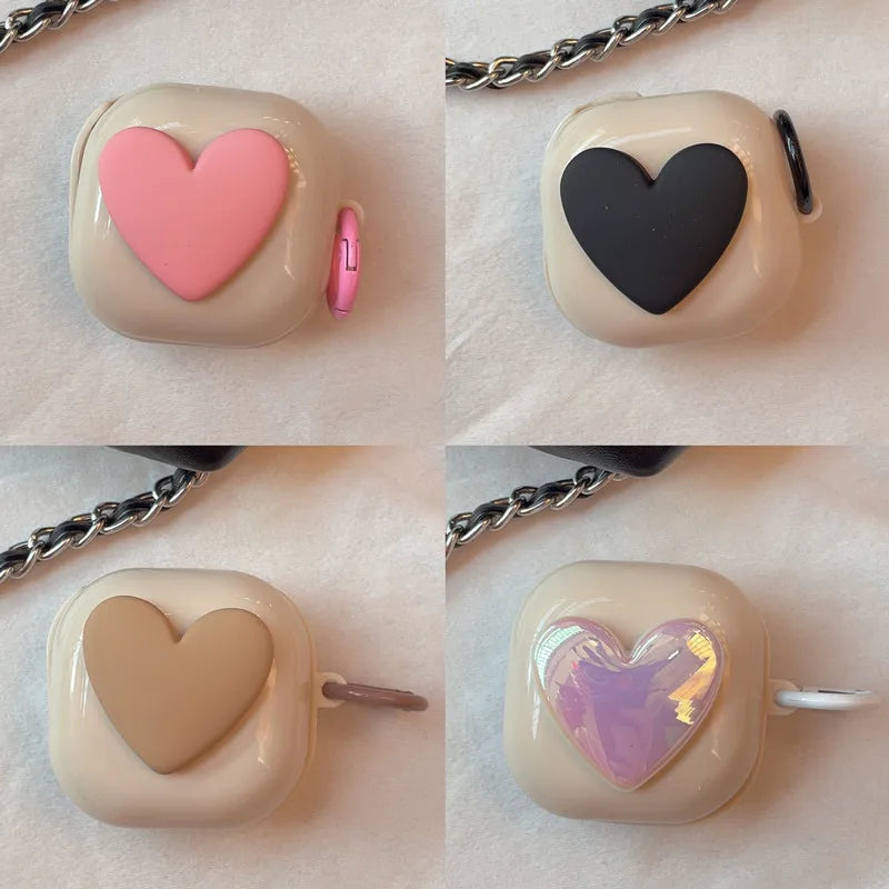 Pro Samsung Galaxy Buds Case Roztomilý Heart Kryt na sluchátka