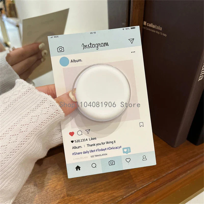 Cute Silicone Round For Magsafe Magnetic Phone Griptok