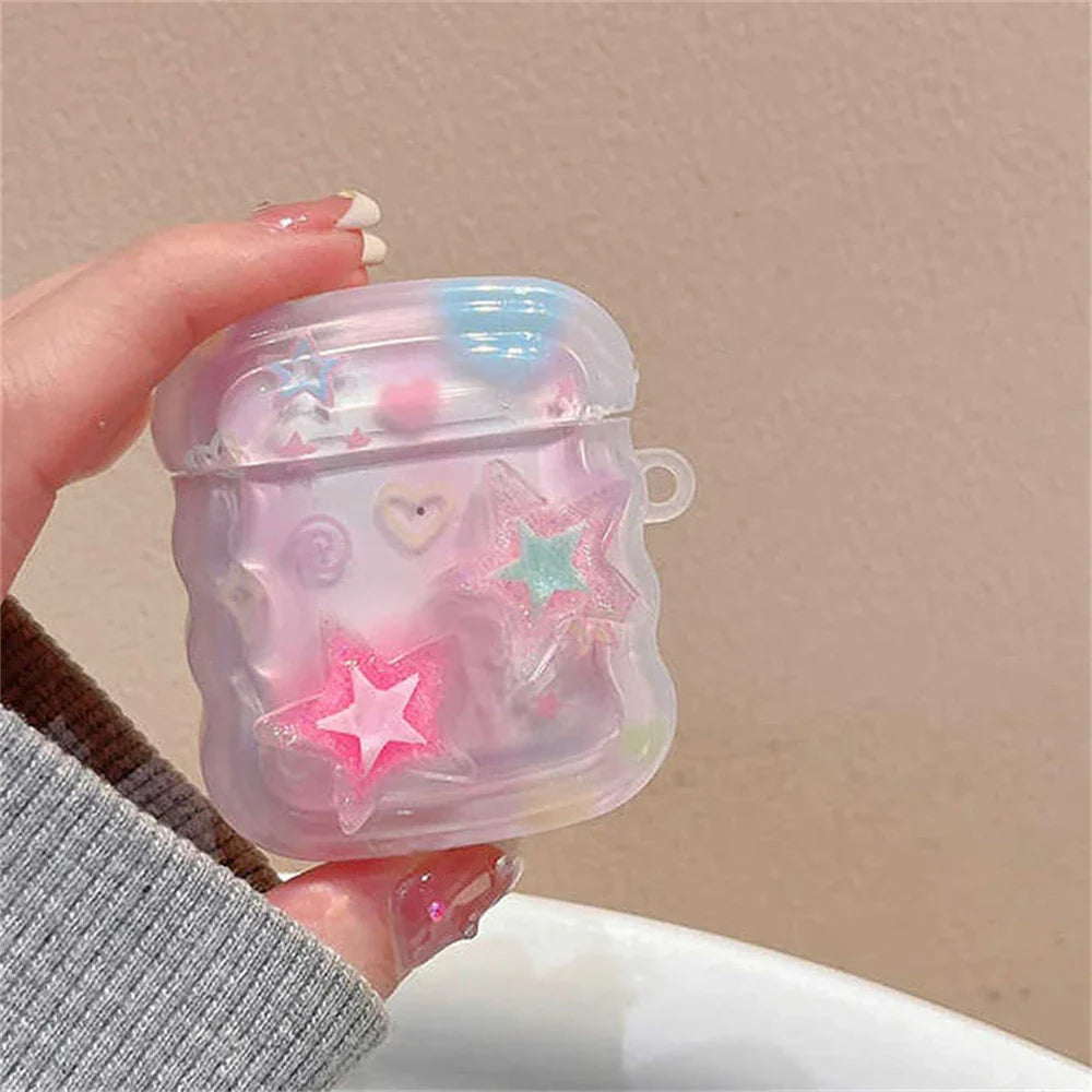 Capa fofa para fones de ouvido para AirPods 1 2 3 Pro 2
