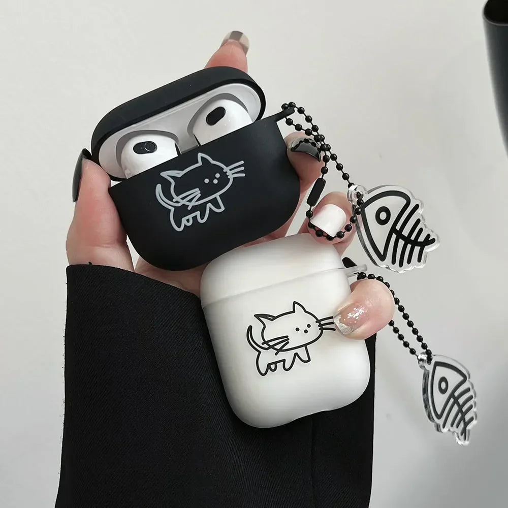 Katzenhülle für AirPods 1/2/3 Hülle, AirPods Pro 2 Hülle