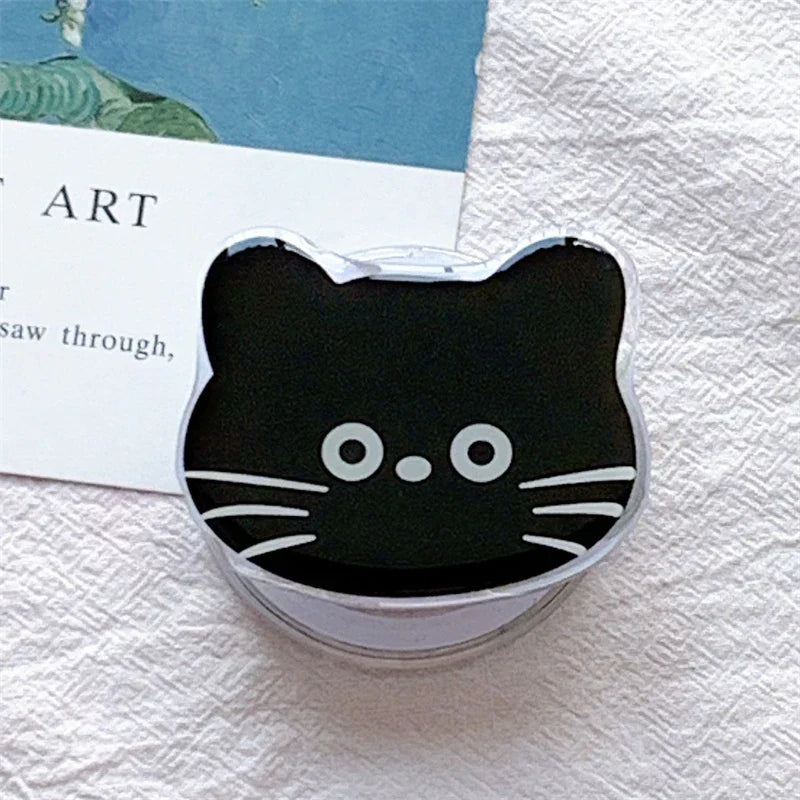 Cute Black Cat For Magsafe Magnetic Phone Griptok Phone Holder Stand