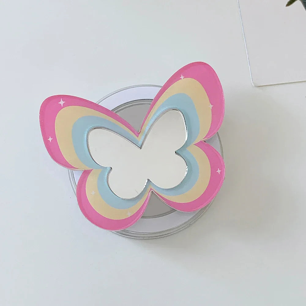 Cute Butterfly Mirror For Magsafe Magnetic Phone Griptok