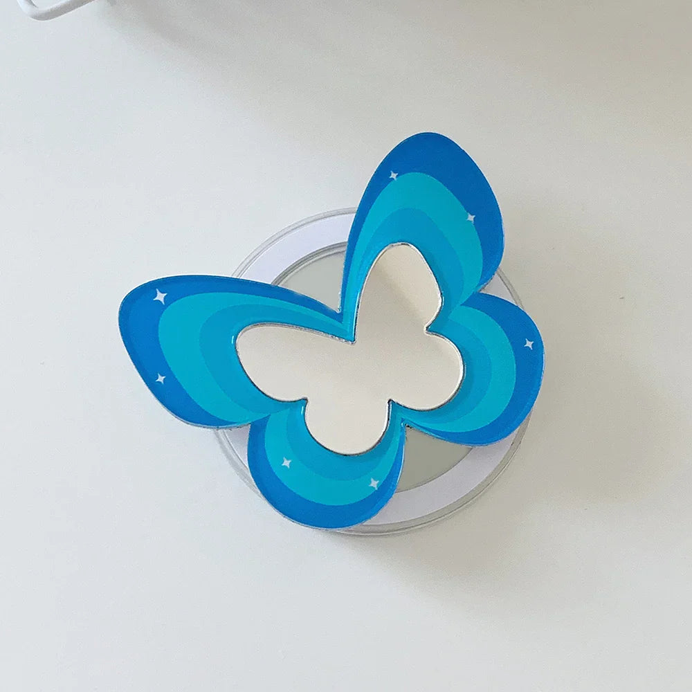 Cute Butterfly Mirror For Magsafe Magnetic Phone Griptok