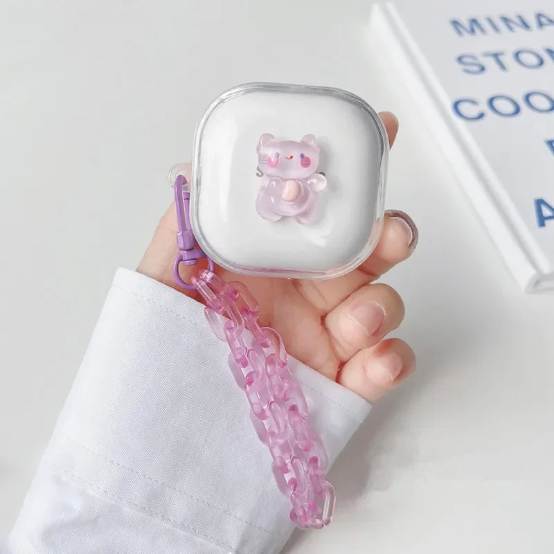 透明耳塞套適用於三星 Galaxy Buds 保護殼