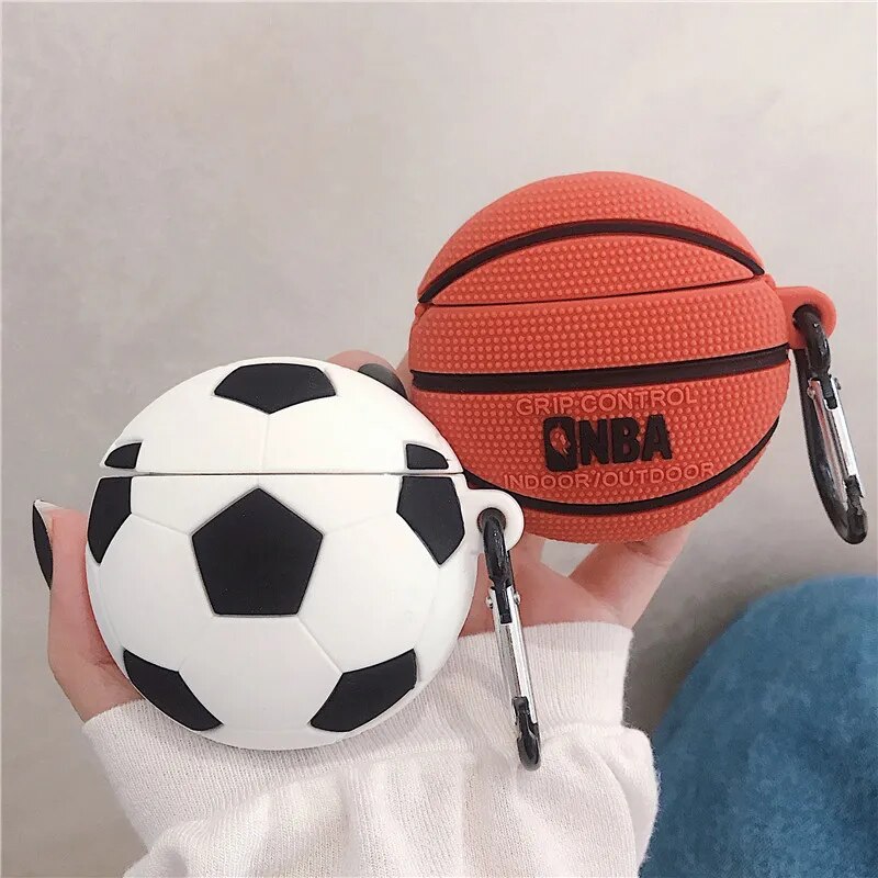 Étui avec porte-clés pour Airpod 1 2 3 Pro, housse de dessin animé pour étui Airpod
