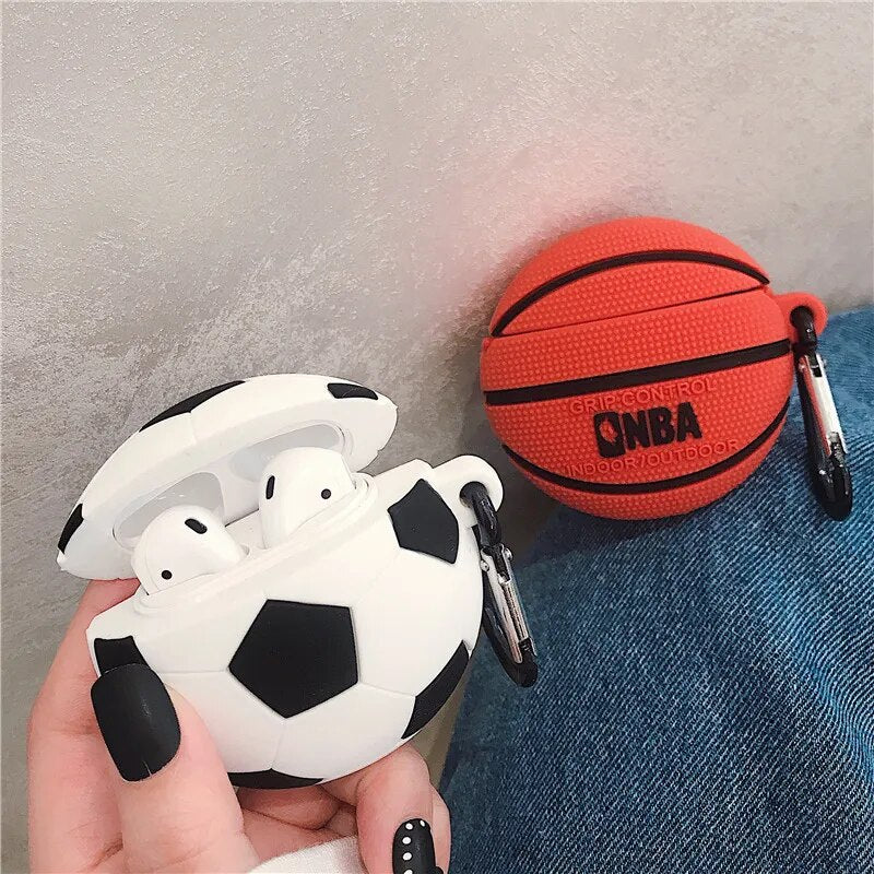 Étui avec porte-clés pour Airpod 1 2 3 Pro, housse de dessin animé pour étui Airpod