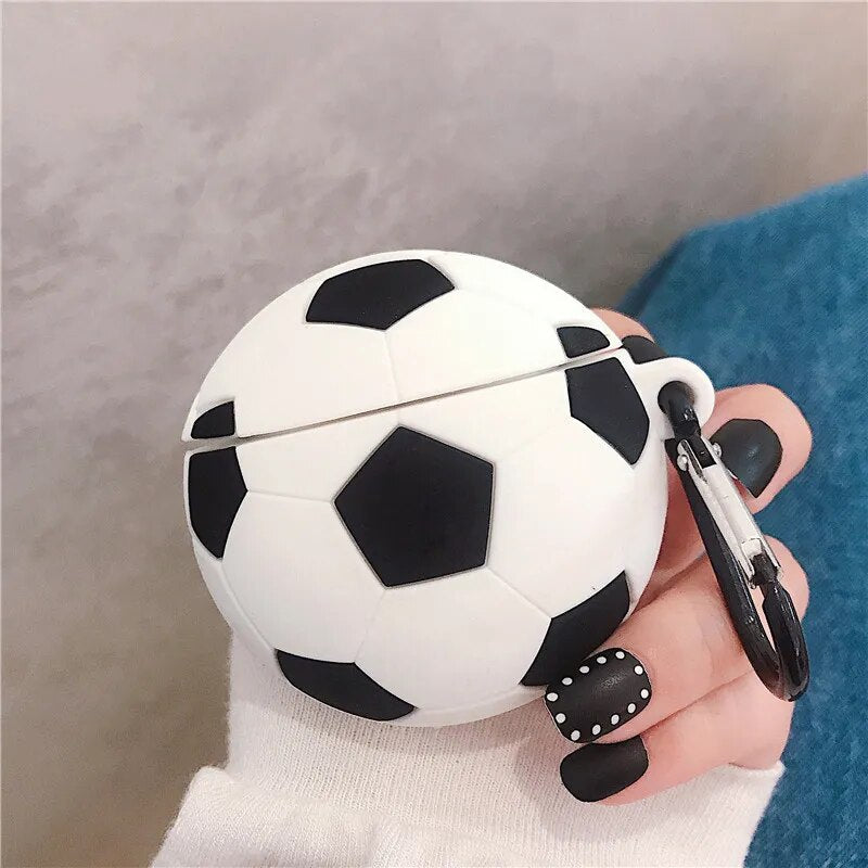 Étui avec porte-clés pour Airpod 1 2 3 Pro, housse de dessin animé pour étui Airpod