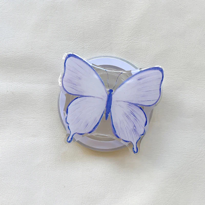 Cute Butterfly Magsafe Magnetic Phone Griptok Phone Holder Stand