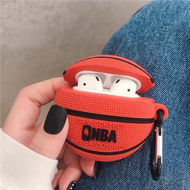 Étui avec porte-clés pour Airpod 1 2 3 Pro, housse de dessin animé pour étui Airpod