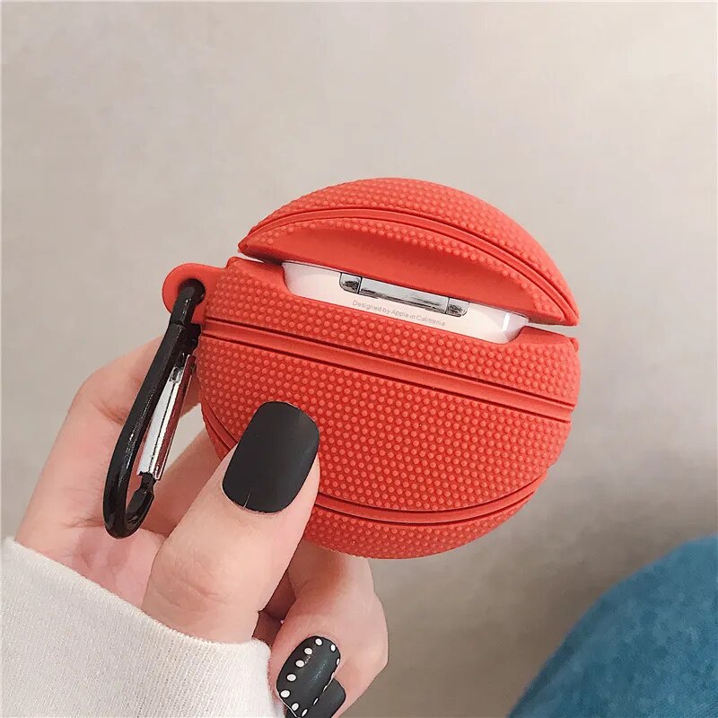 Étui avec porte-clés pour Airpod 1 2 3 Pro, housse de dessin animé pour étui Airpod