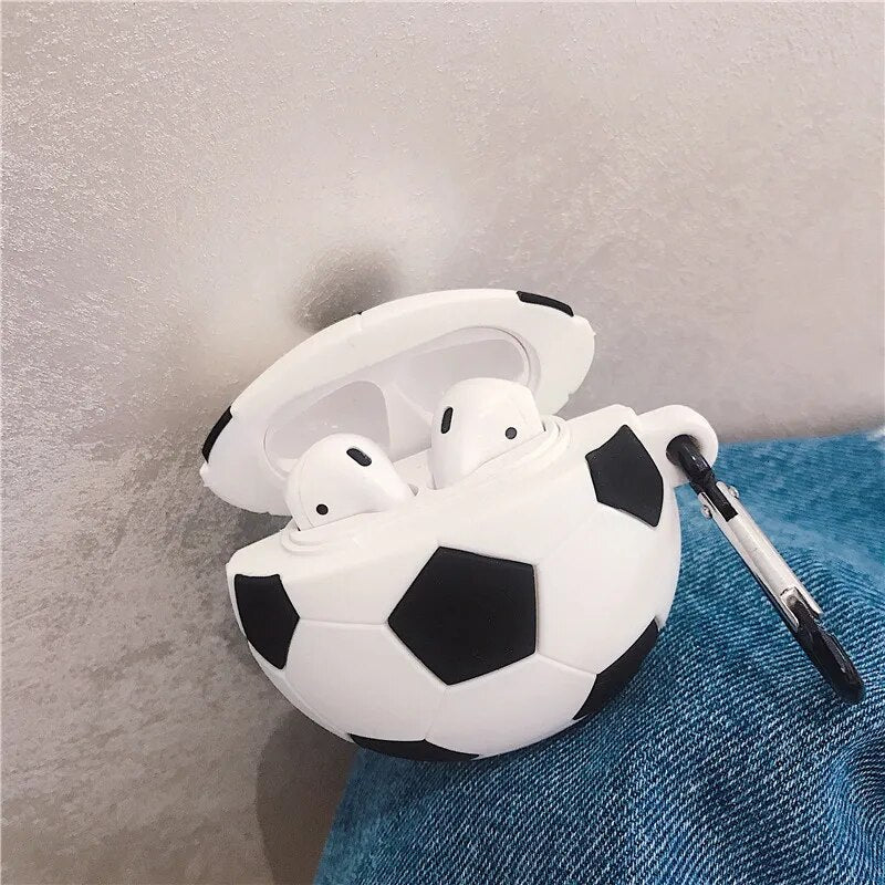 Étui avec porte-clés pour Airpod 1 2 3 Pro, housse de dessin animé pour étui Airpod