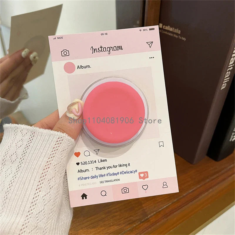 Cute Silicone Round For Magsafe Magnetic Phone Griptok