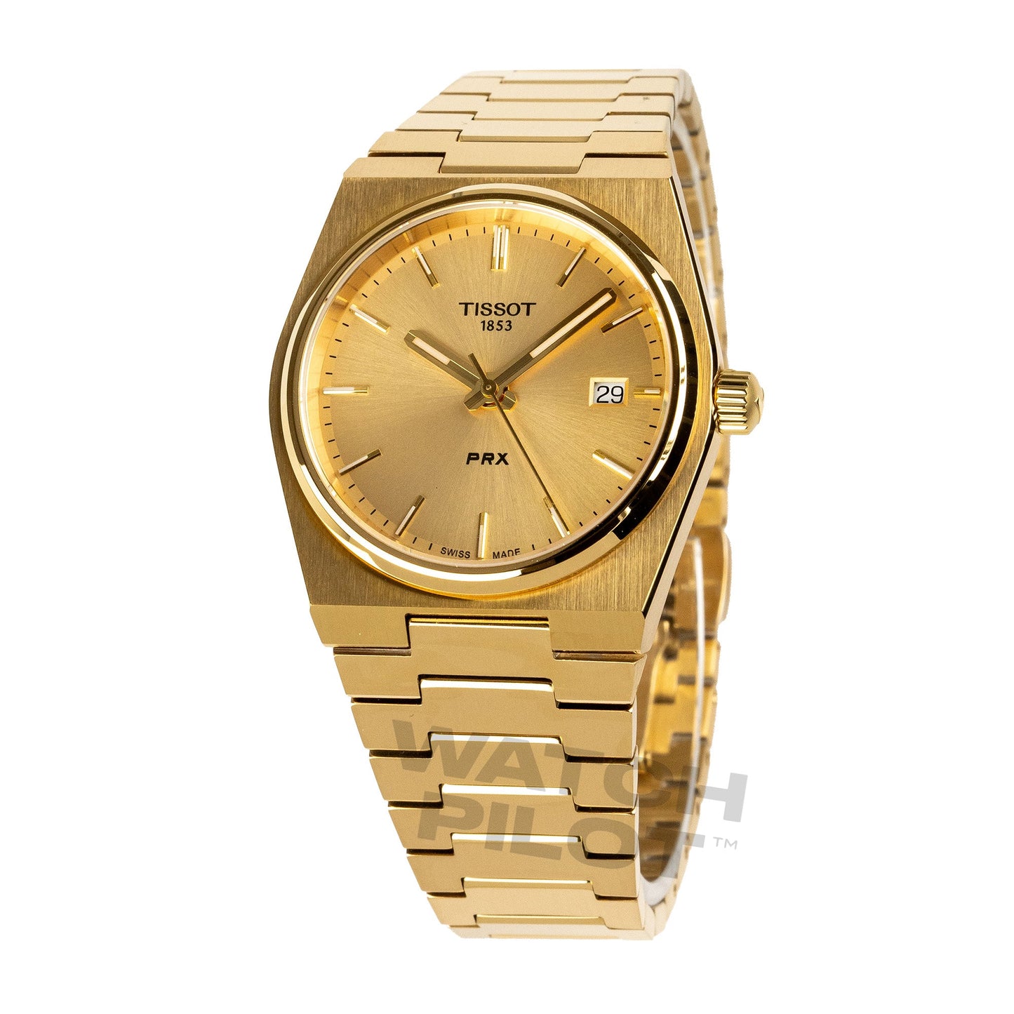 Tissot PRX 35 mm unisex guldur