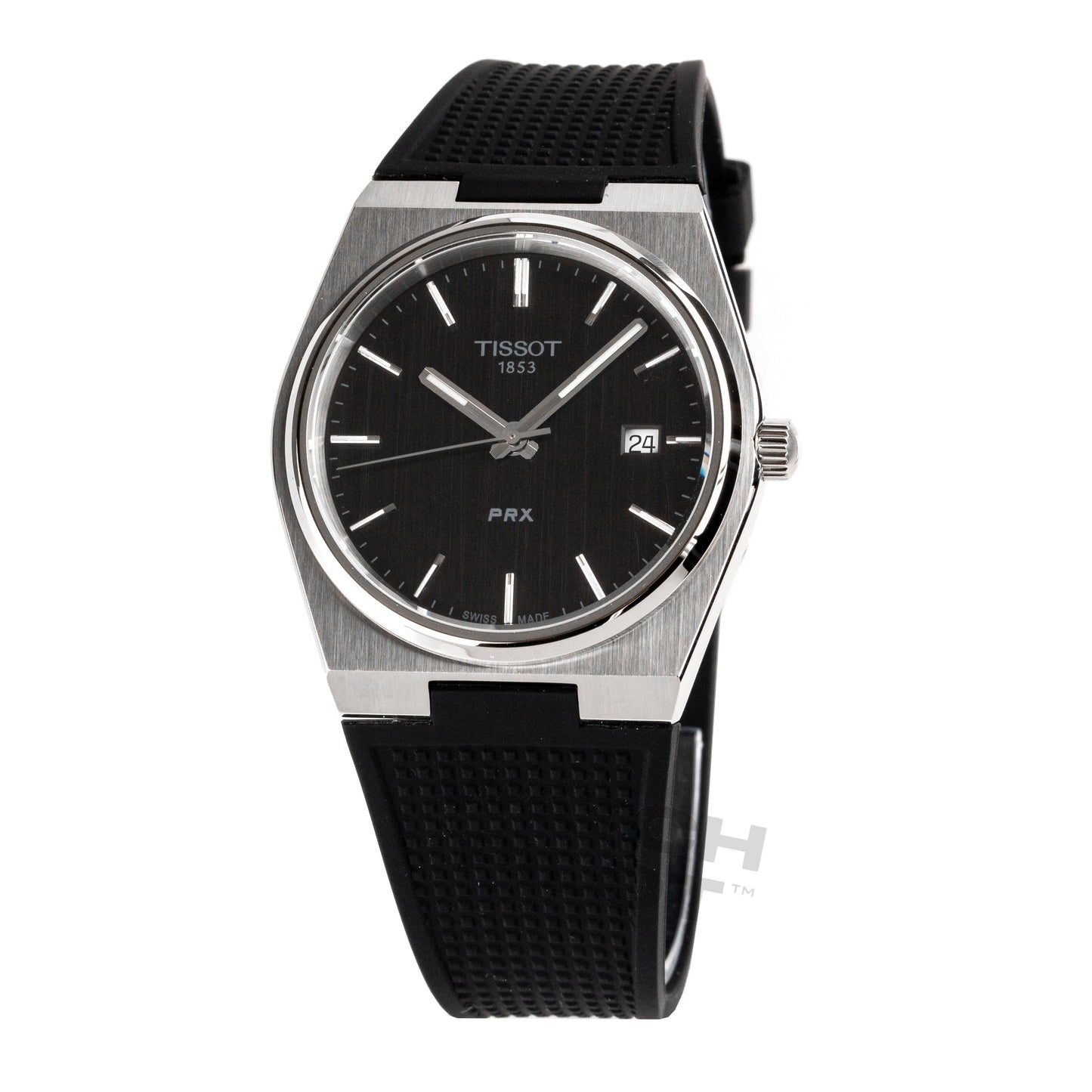 Tissot PRX 40mm メンズ ブラック ウォッチ