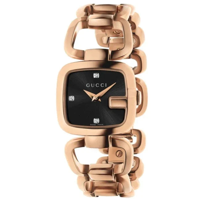 Gucci Dame G-Gucci Rose Guld Ur