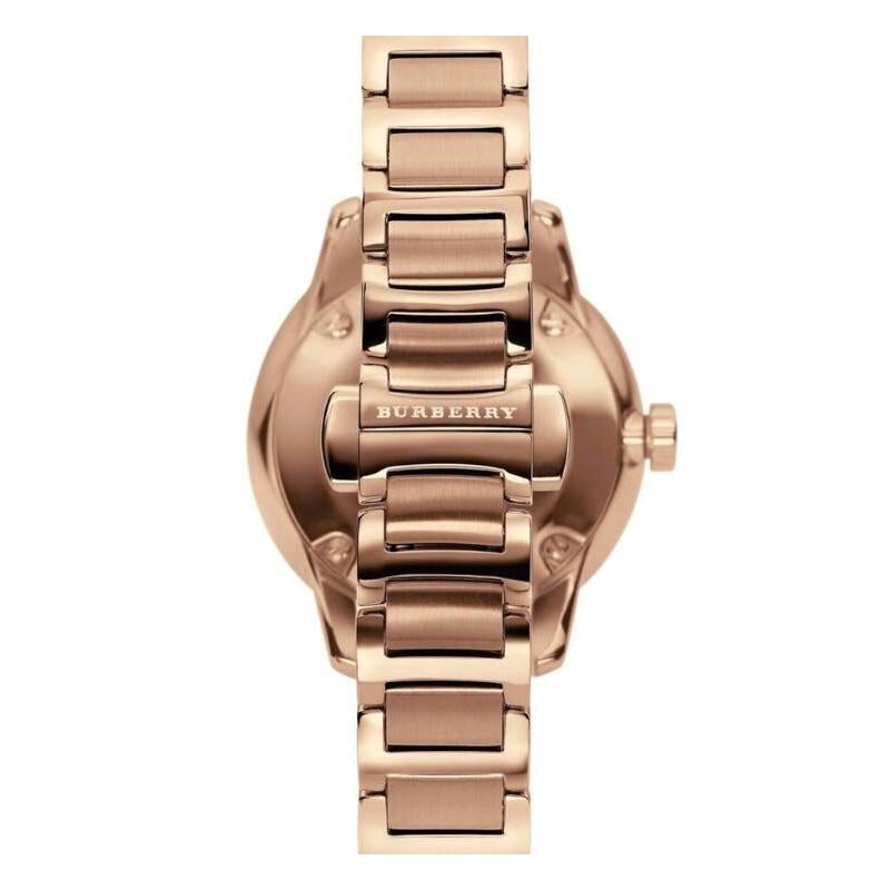 Burberry 32 mm ur i rosa guld til kvinder