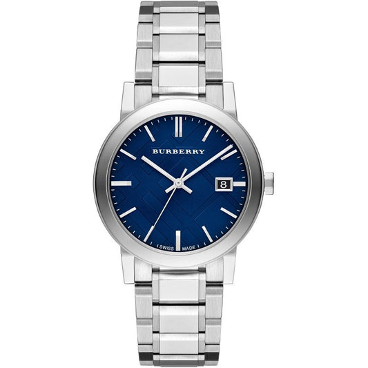 バーバリー ザ シティ スチール ブルー 38mm ウォッチ