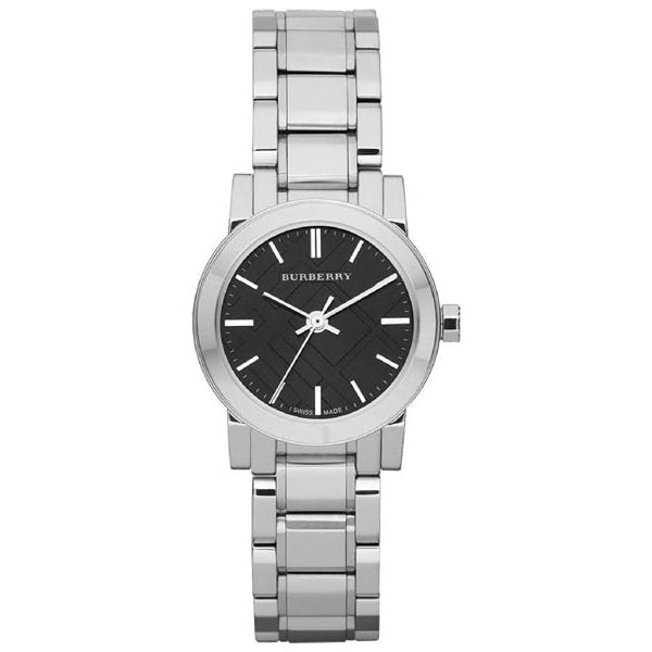 Czarny damski zegarek Burberry 26 mm