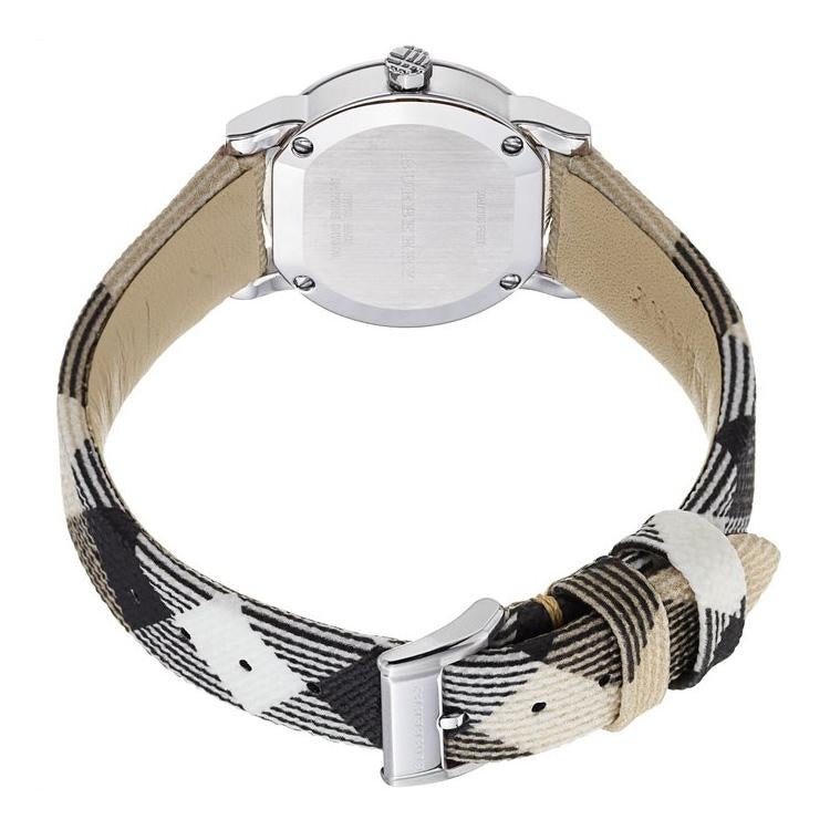 バーバリー レディース シルバー ノバ チェック 26mm 腕時計
