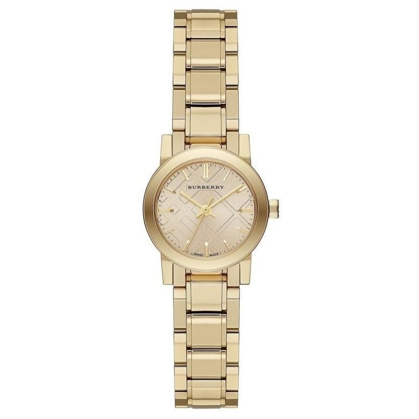 Burberry Ladies The City Gold 26mm ur
