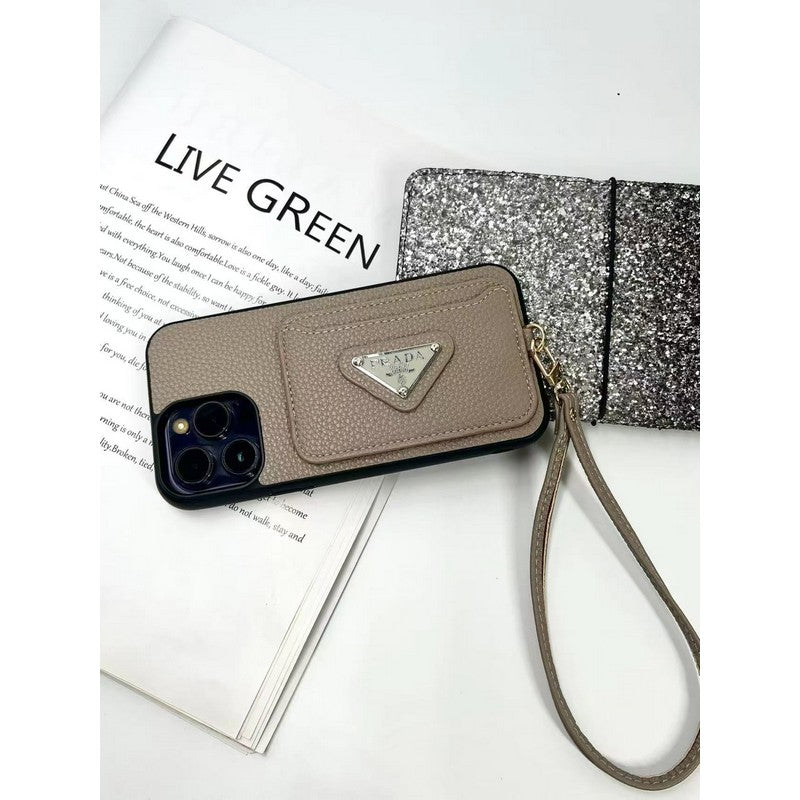 Custodia per iPhone Pra Four Colors Card Bag