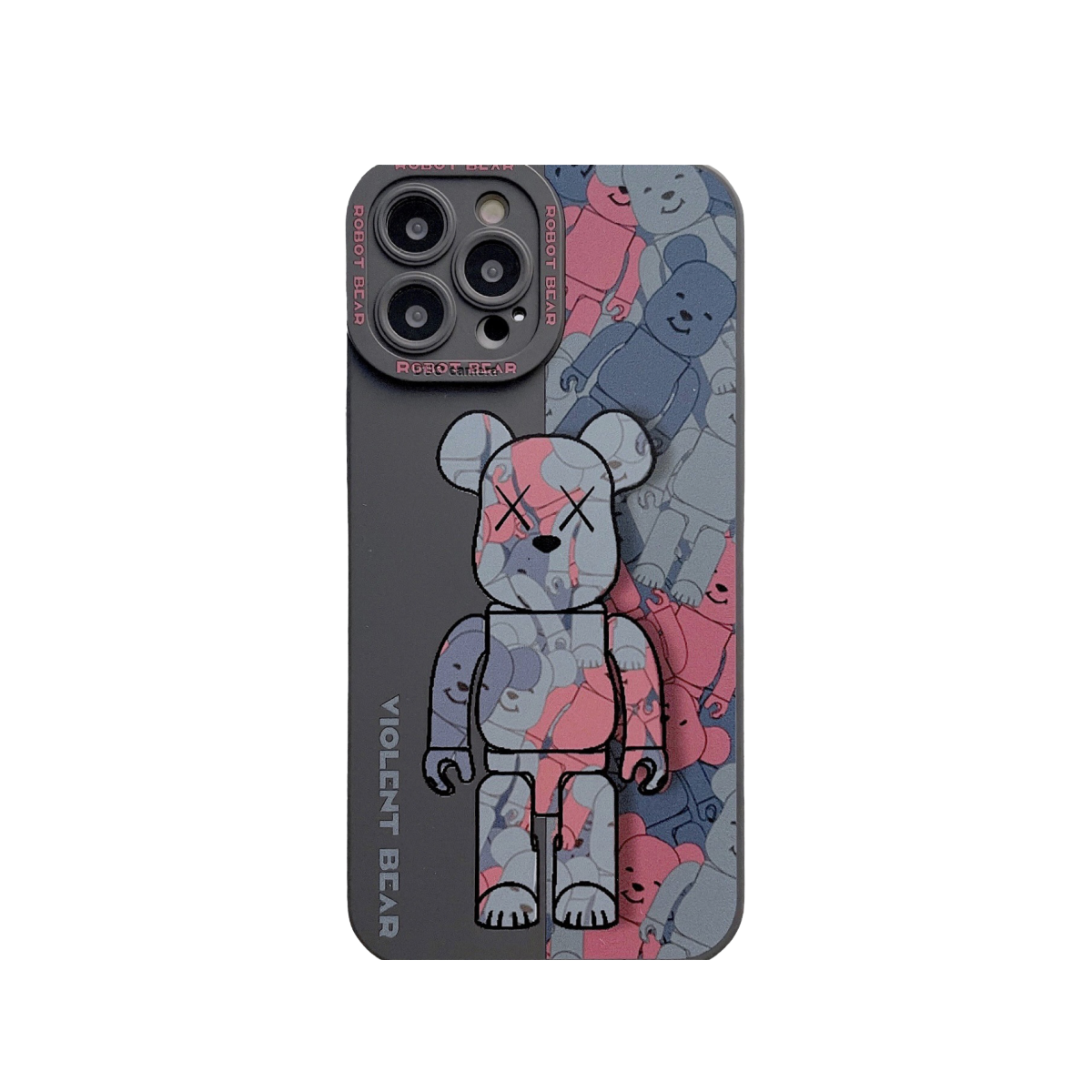 Kiömlött Red Bear iPhone tok