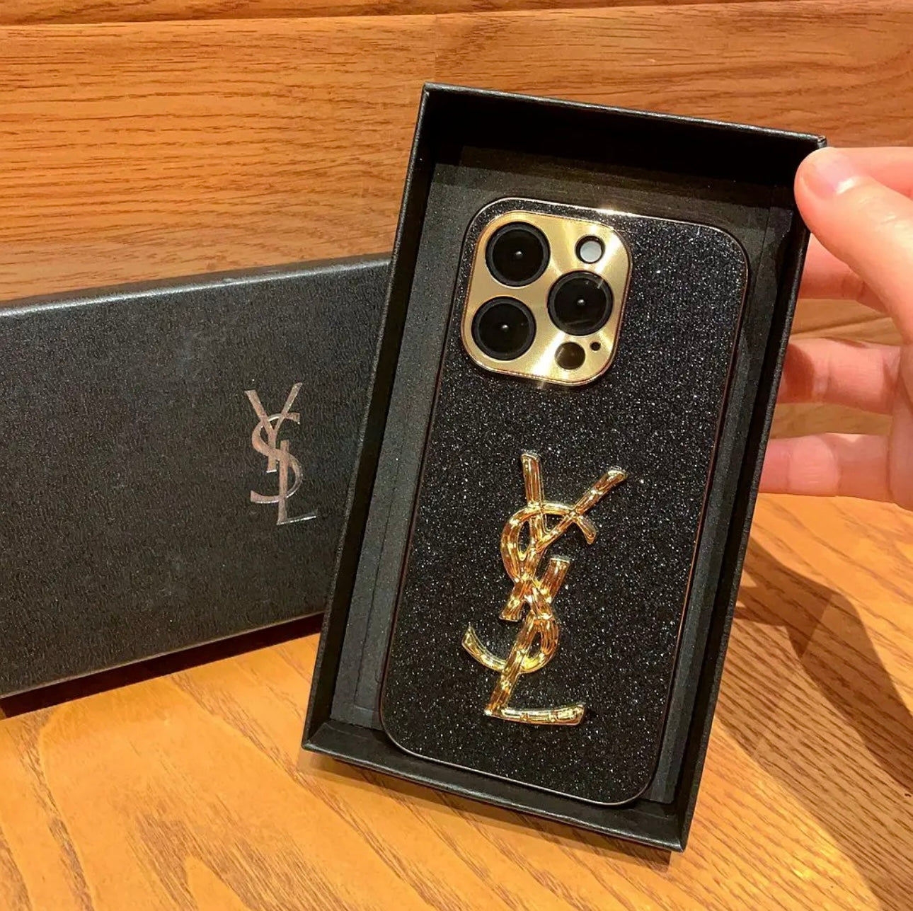 Y-S-L x Mono iPhone-hoesje