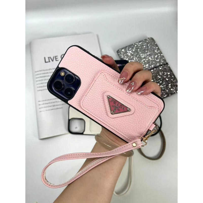 Custodia per iPhone Pra Four Colors Card Bag