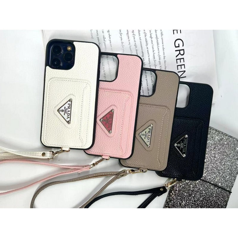 Custodia per iPhone Pra Four Colors Card Bag