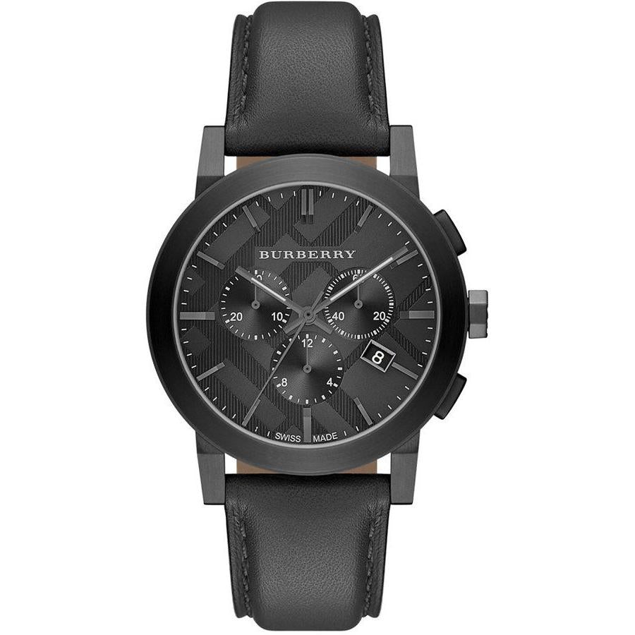 Burberry Herre The City Black Chronograph 42 mm ur