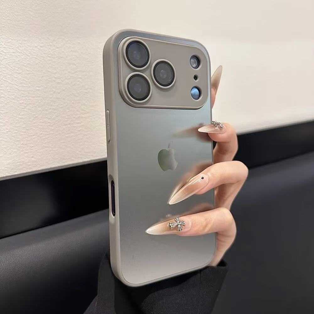 Minimalist Matte Black Soft Phone Case