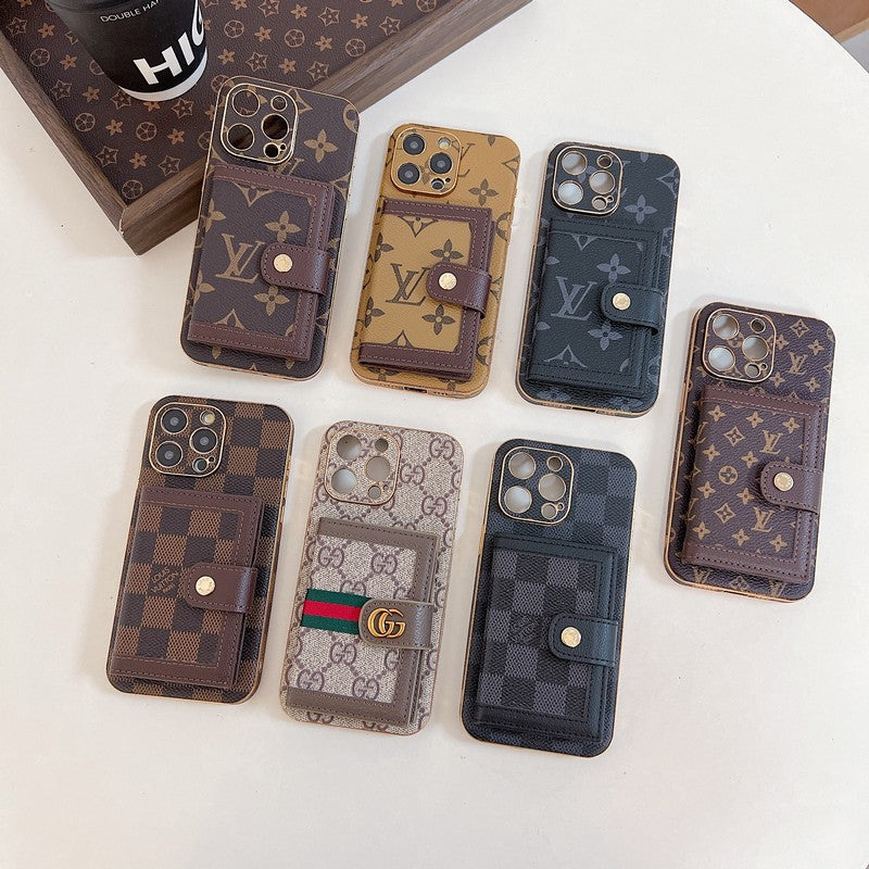 Lou Classic Color Card Bag Pouzdro na iPhone