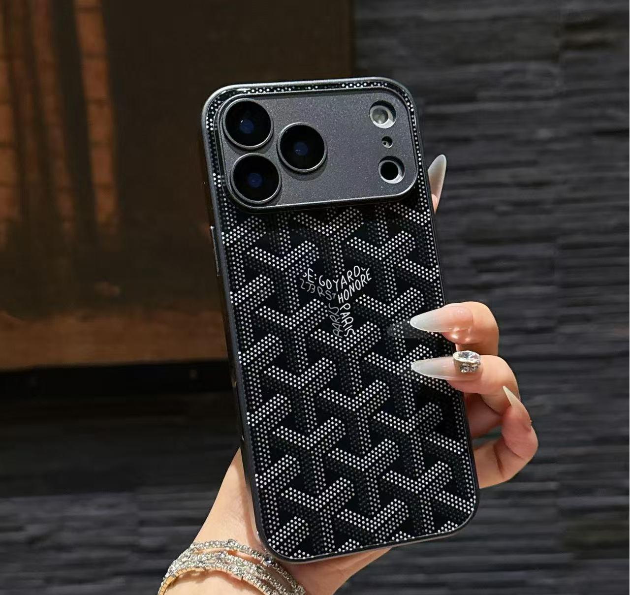 Luksusowy wzór etui ochronne na telefon – tekstura premium &  Projekt osłony kamery 💎📱