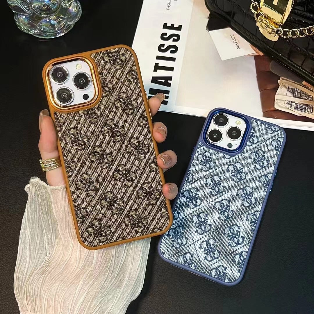 Étui pour iPhone Guess jaune-MD231025