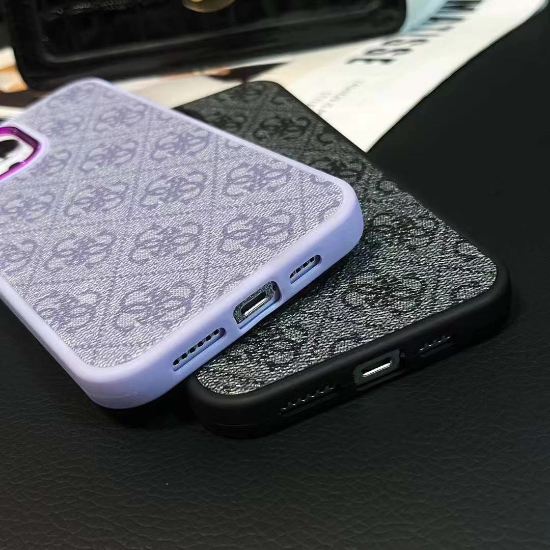 Fialové pouzdro na iPhone Guess MD231025