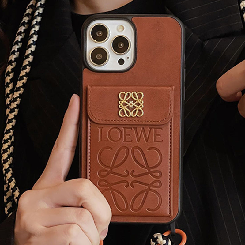 Loe Card Holder Δερμάτινη θήκη για iPhone