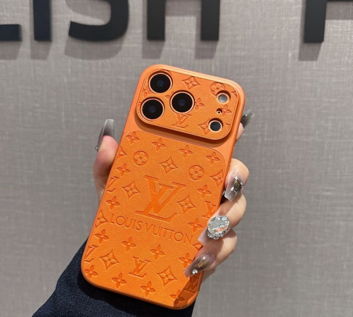 Custodia per telefono di lusso a copertura totale Sparkle