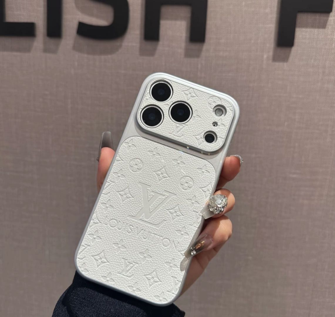 Custodia per telefono di lusso a copertura totale Sparkle