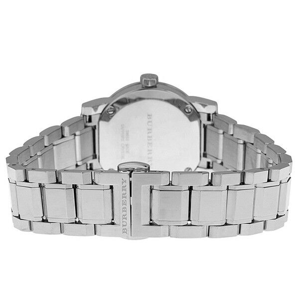 バーバリー レディース ザ シティ チェック ダイヤモンド ピンク 26mm 腕時計
