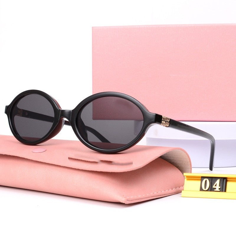 Oval Frame Sunglasses