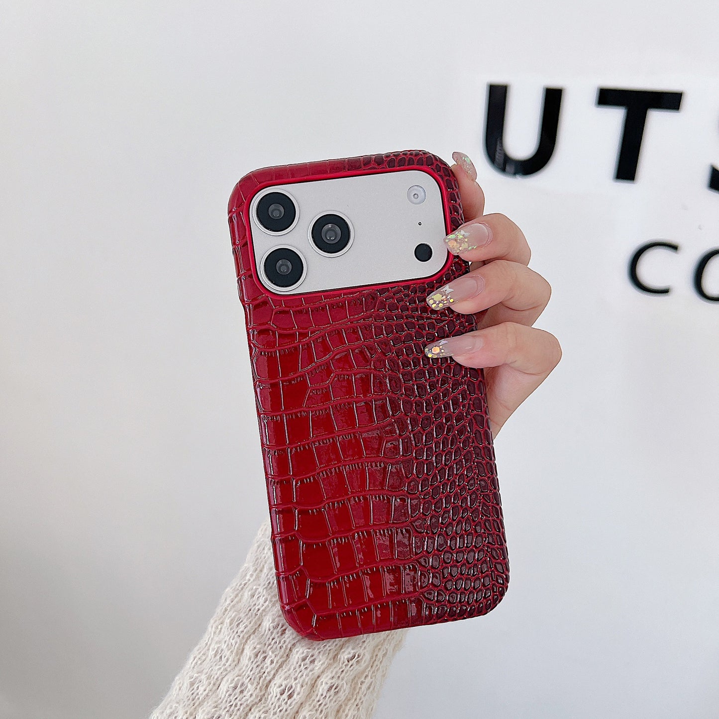 Luxury Crocodile Texture Phone Case