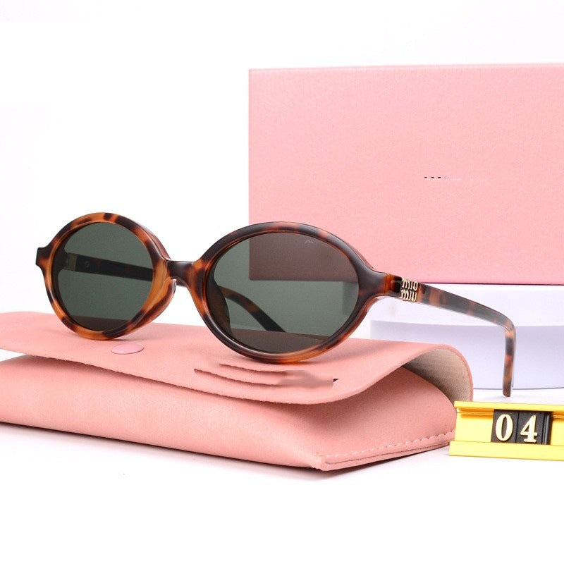 Oval Frame Sunglasses