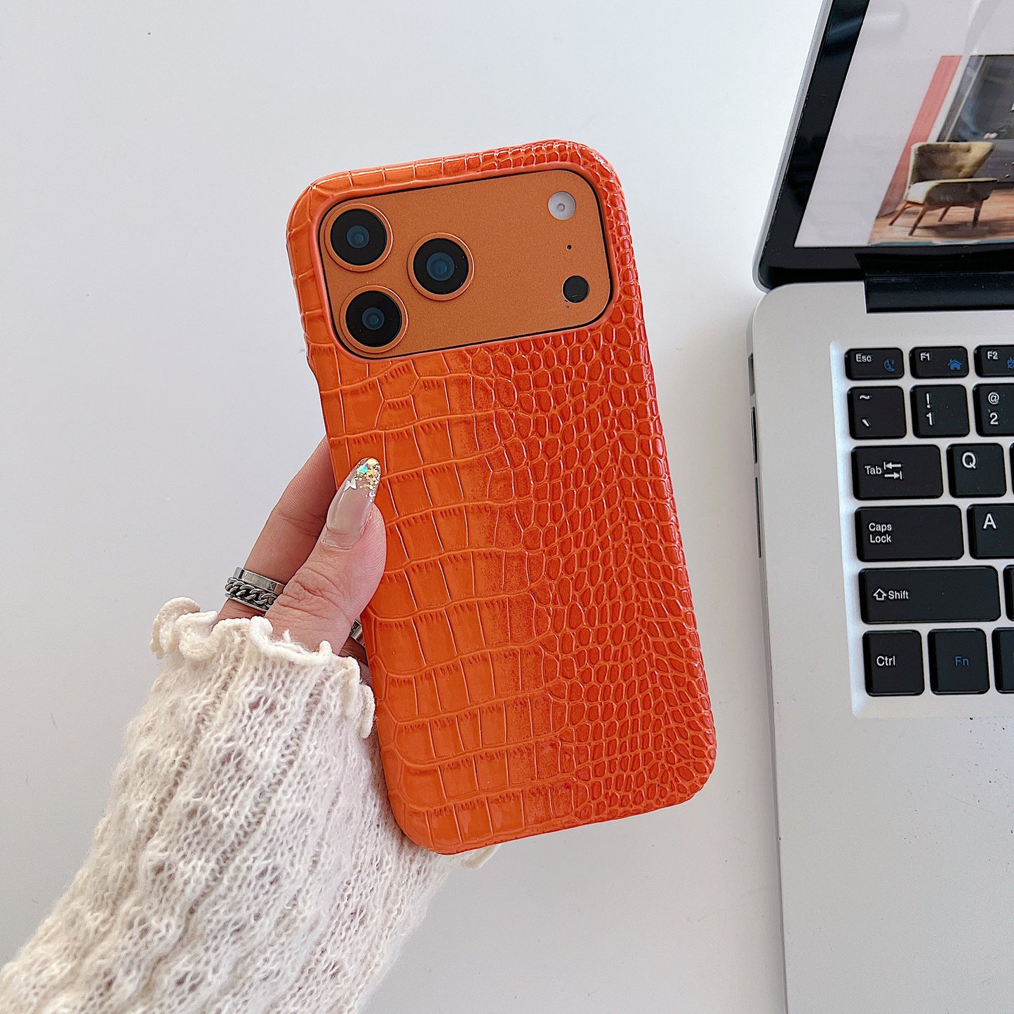 Luxury Crocodile Texture Phone Case