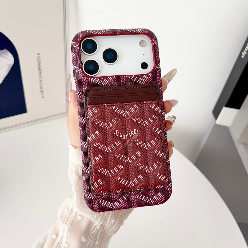 Mágneses pénztárca telefontok kártyatartóval