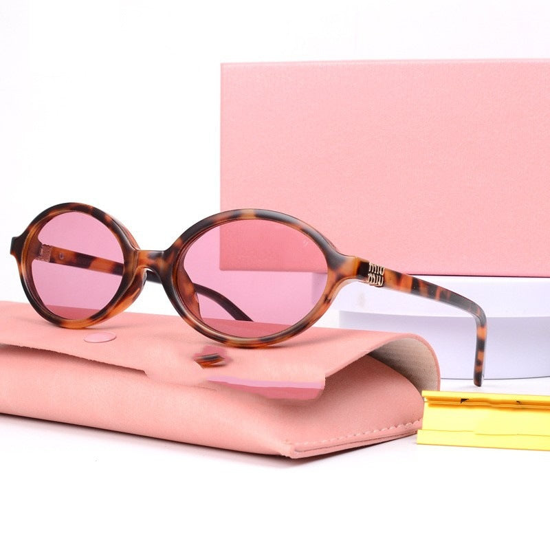 Oval Frame Sunglasses