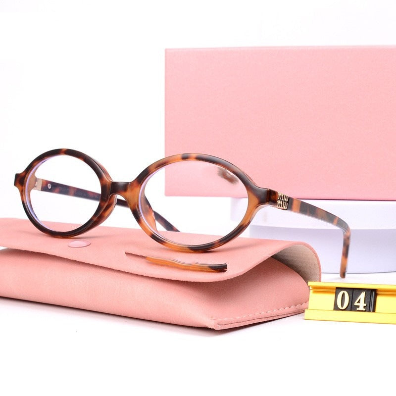 Oval Frame Sunglasses