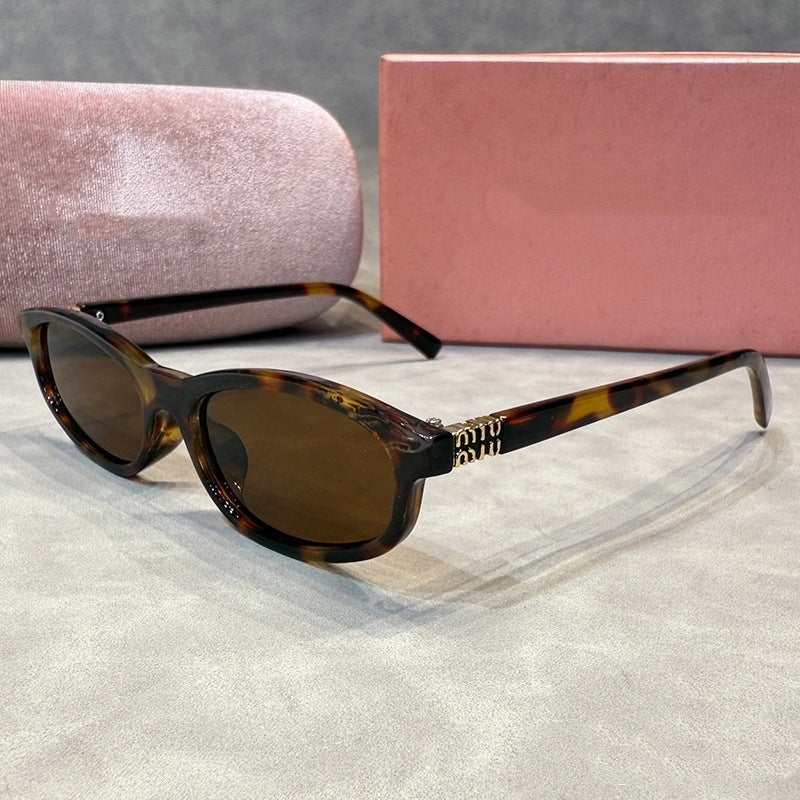 Oval Frame Sunglasses