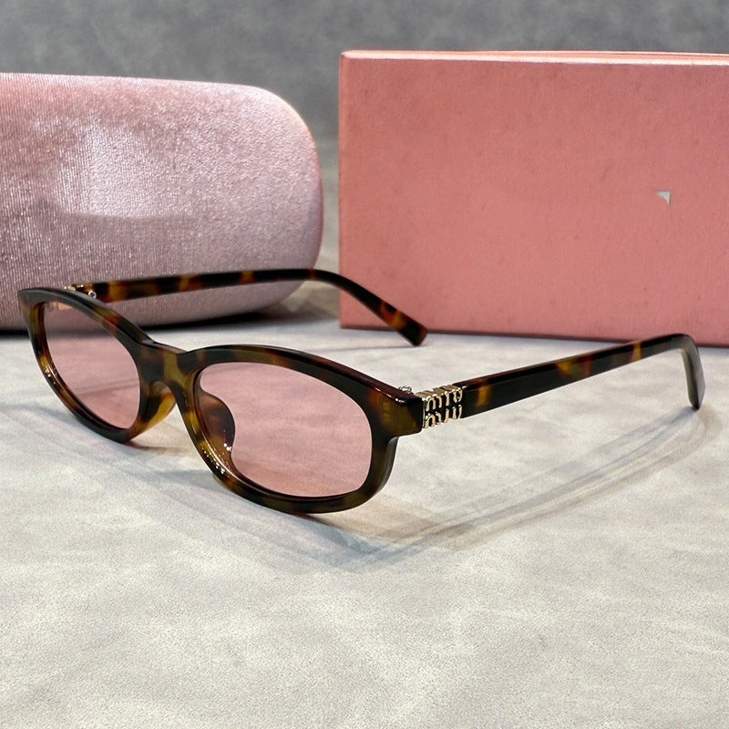 Oval Frame Sunglasses